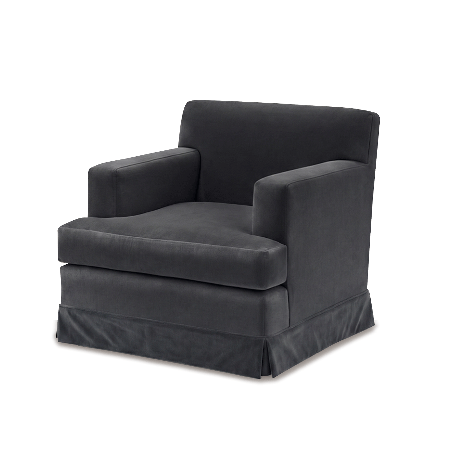 Chloe Armchair Skirt Hampstead Rowan Midnight