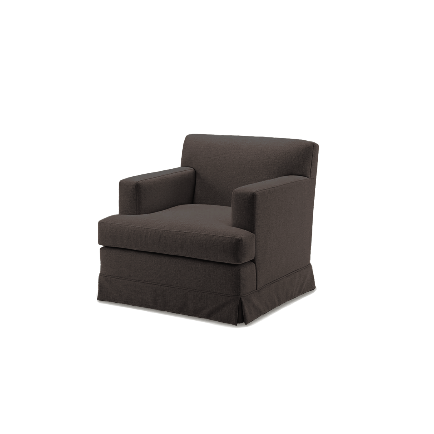 Chloe Armchair Skirt Serpentine Lacu Conker Thumbnail