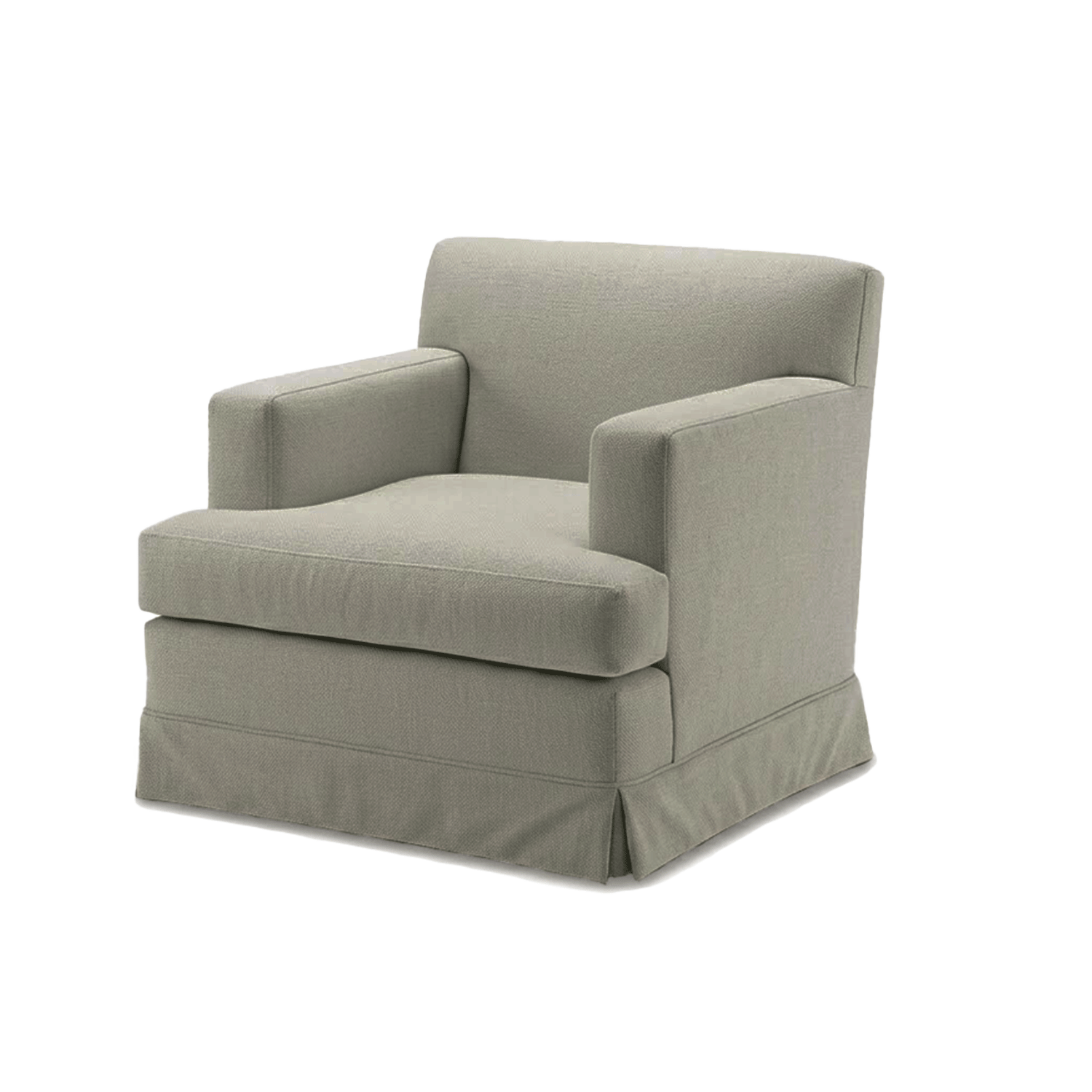 Chloe Armchair Skirt Serpentine Lacu Olive