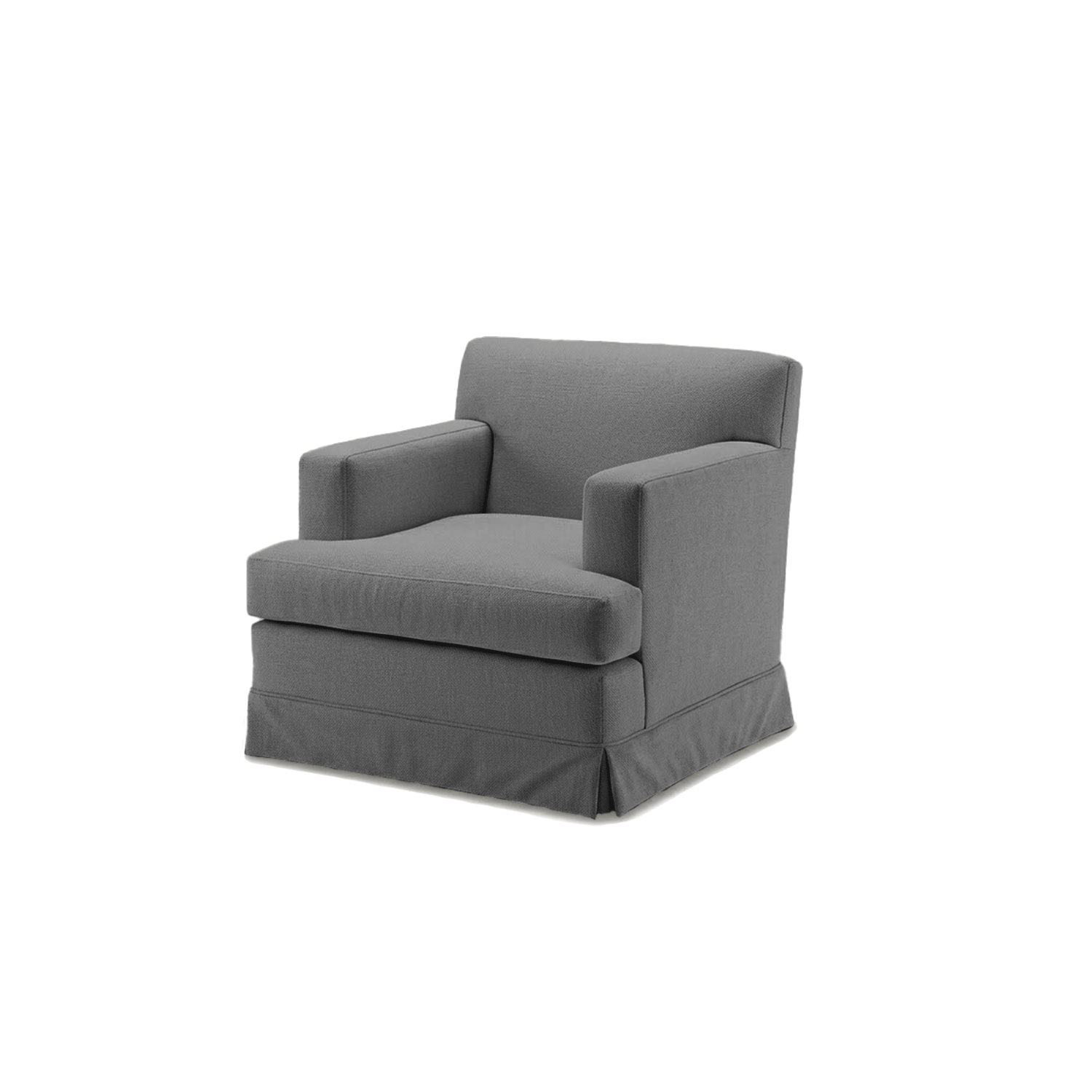 Chloe Armchair Skirt Serpentine Lacu Putty Thumbnail