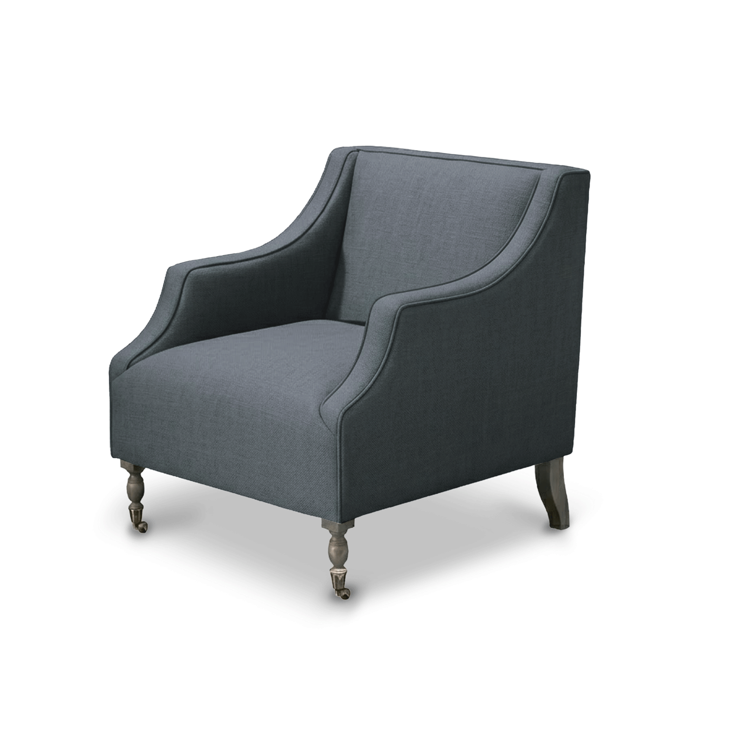 Theodore Armchair Serpentine Lacu Midnight