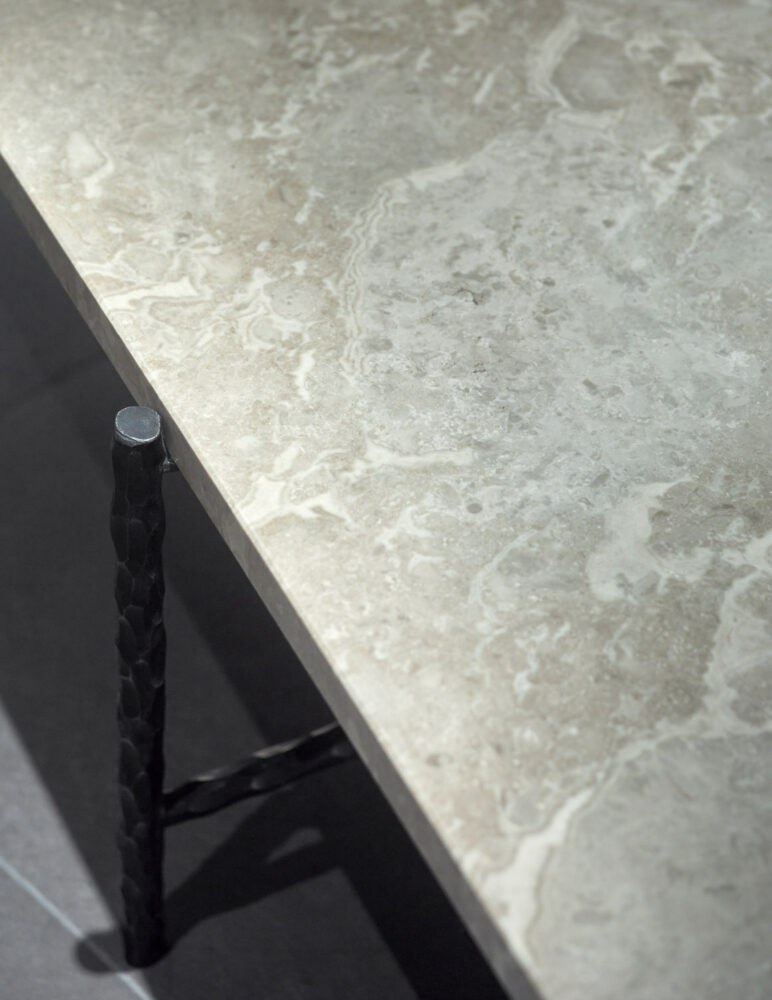 Salvador Coffee Table Stone Detail