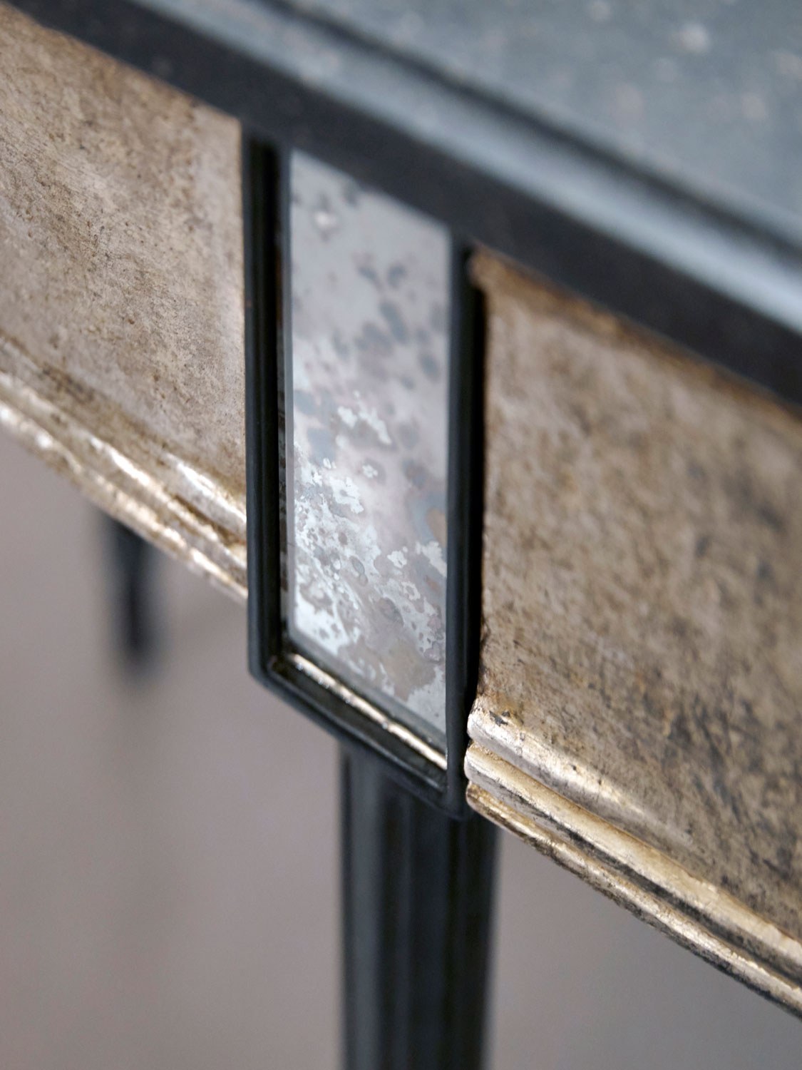 Alain Console Antique Mirror Detail