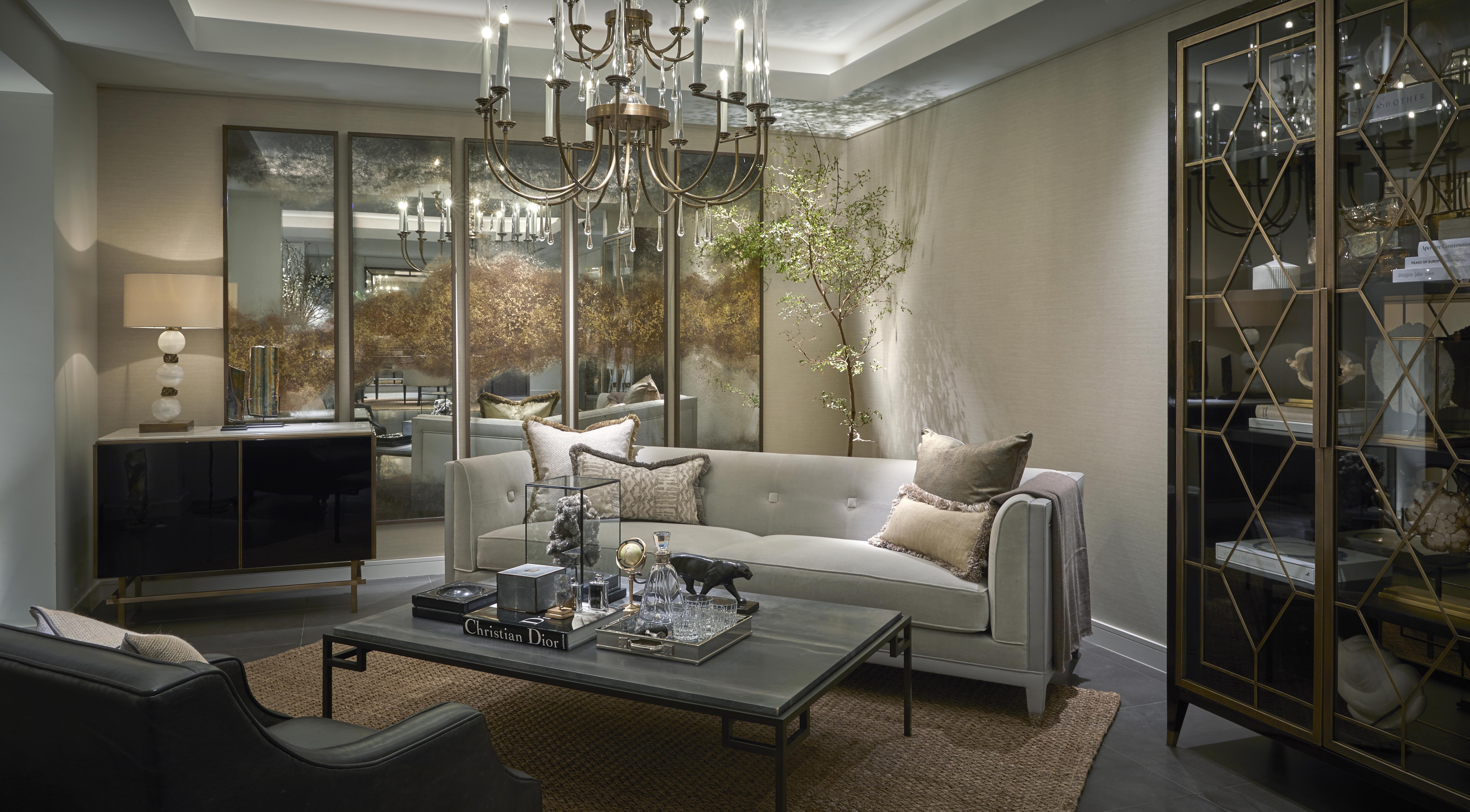 Aurora Eglomise Louise Bradley