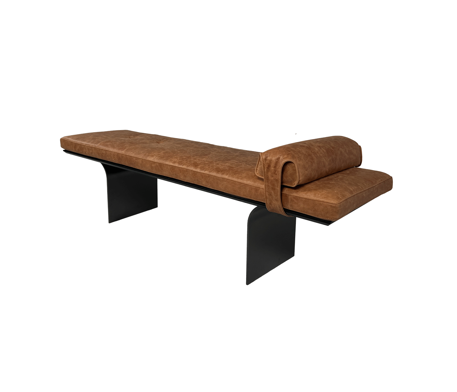 Halston Ottoman 180 Leather Seddle Hover picture