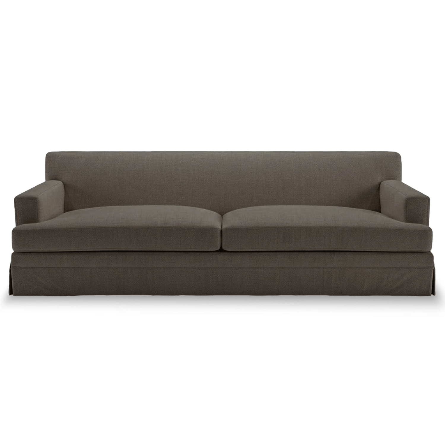 Chloe Sofa Skirt Serpentine Chestnut