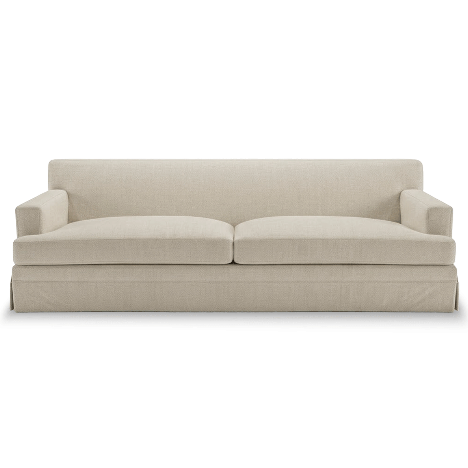 Chloe Sofa Skirt Serpentine Nutmeg