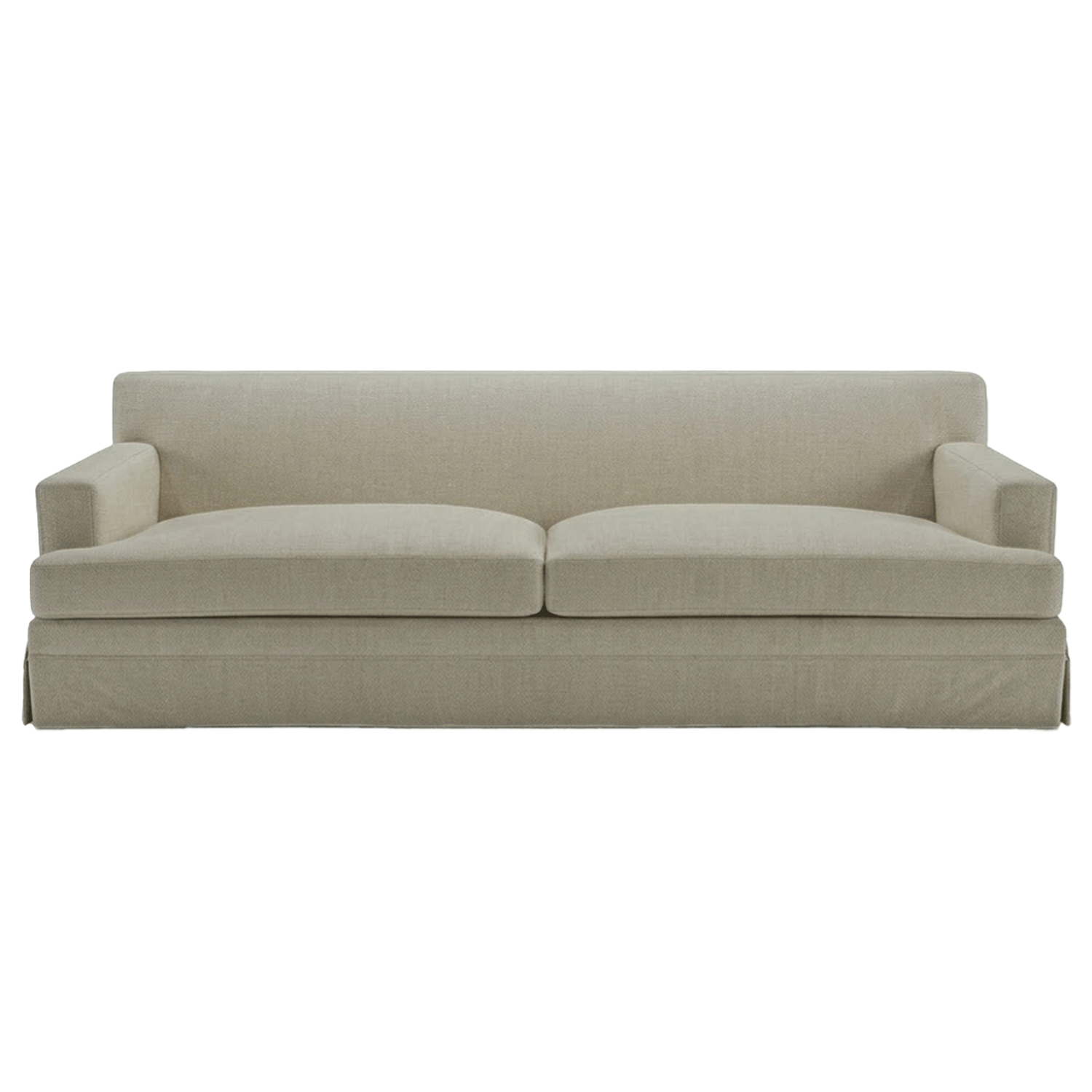 Chloe Sofa Skirt Serpentine Olive