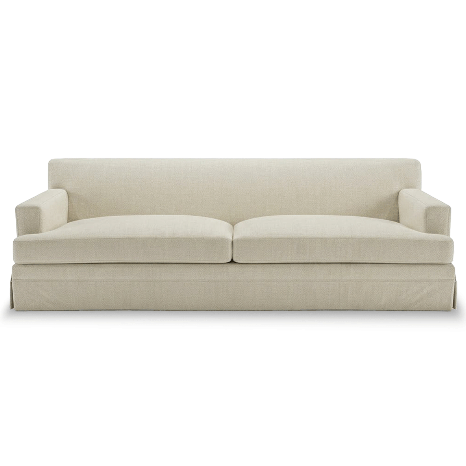 Chloe Sofa Skirt Serpentine Oyster