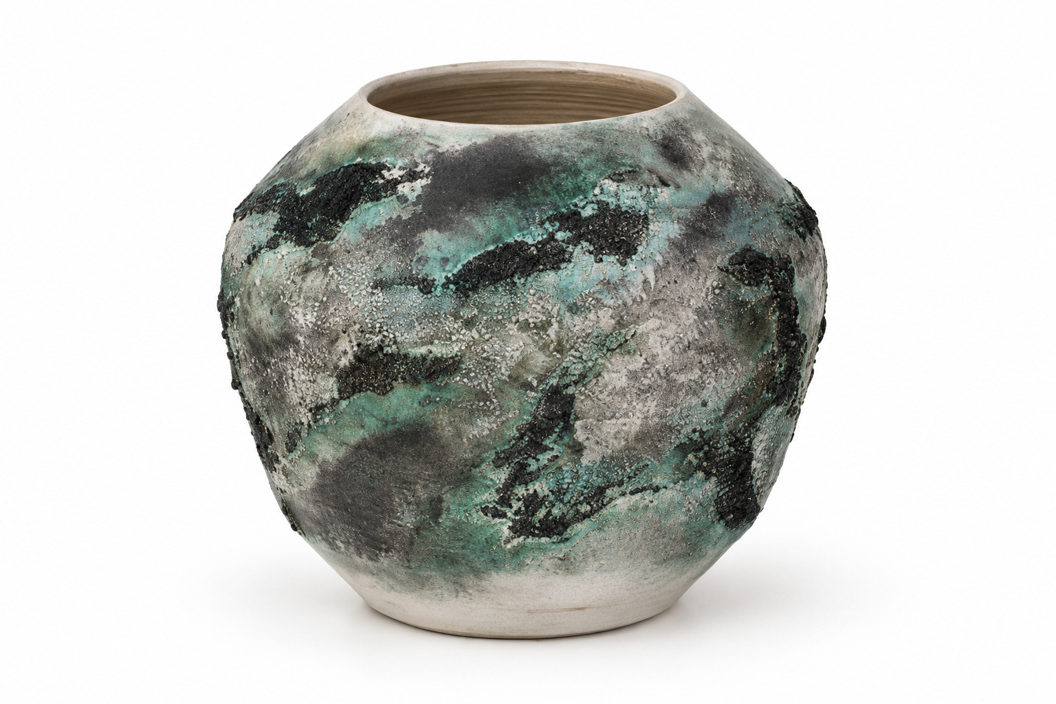 VAS287 ST2005 Meteor Vase Moss