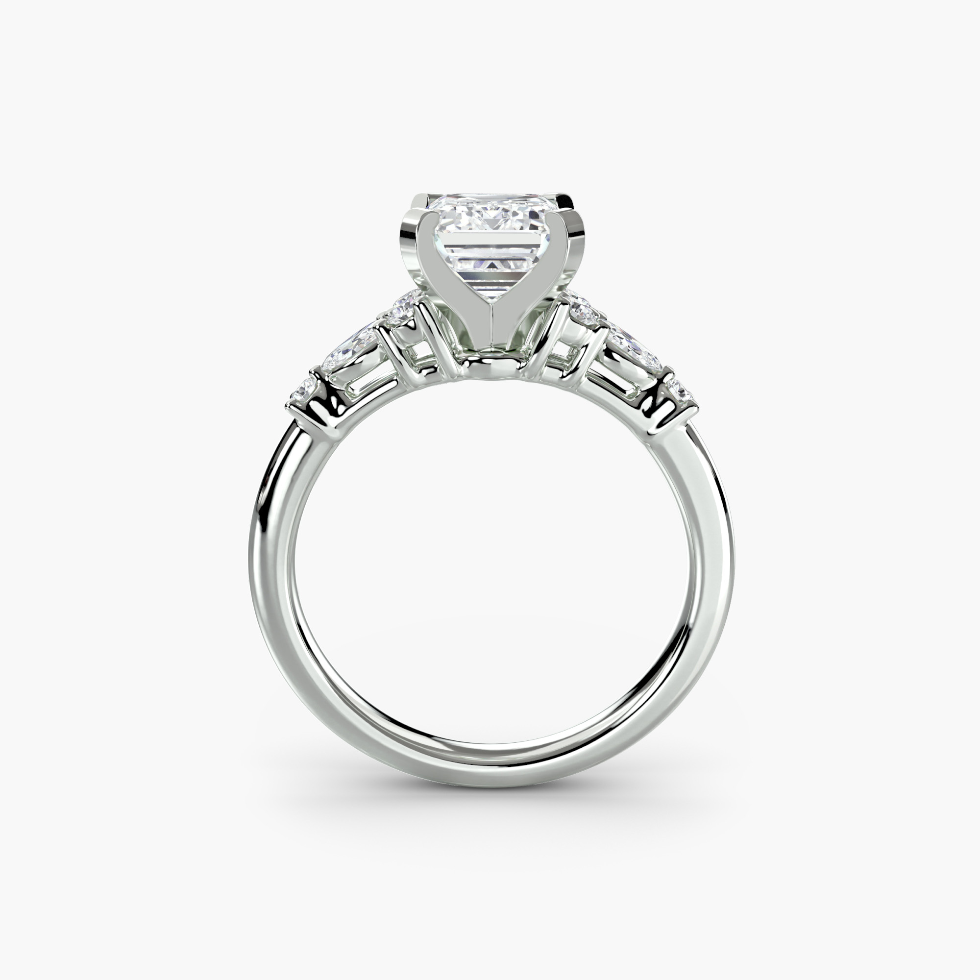 The Floral Accent Solitaire — görsel 3
