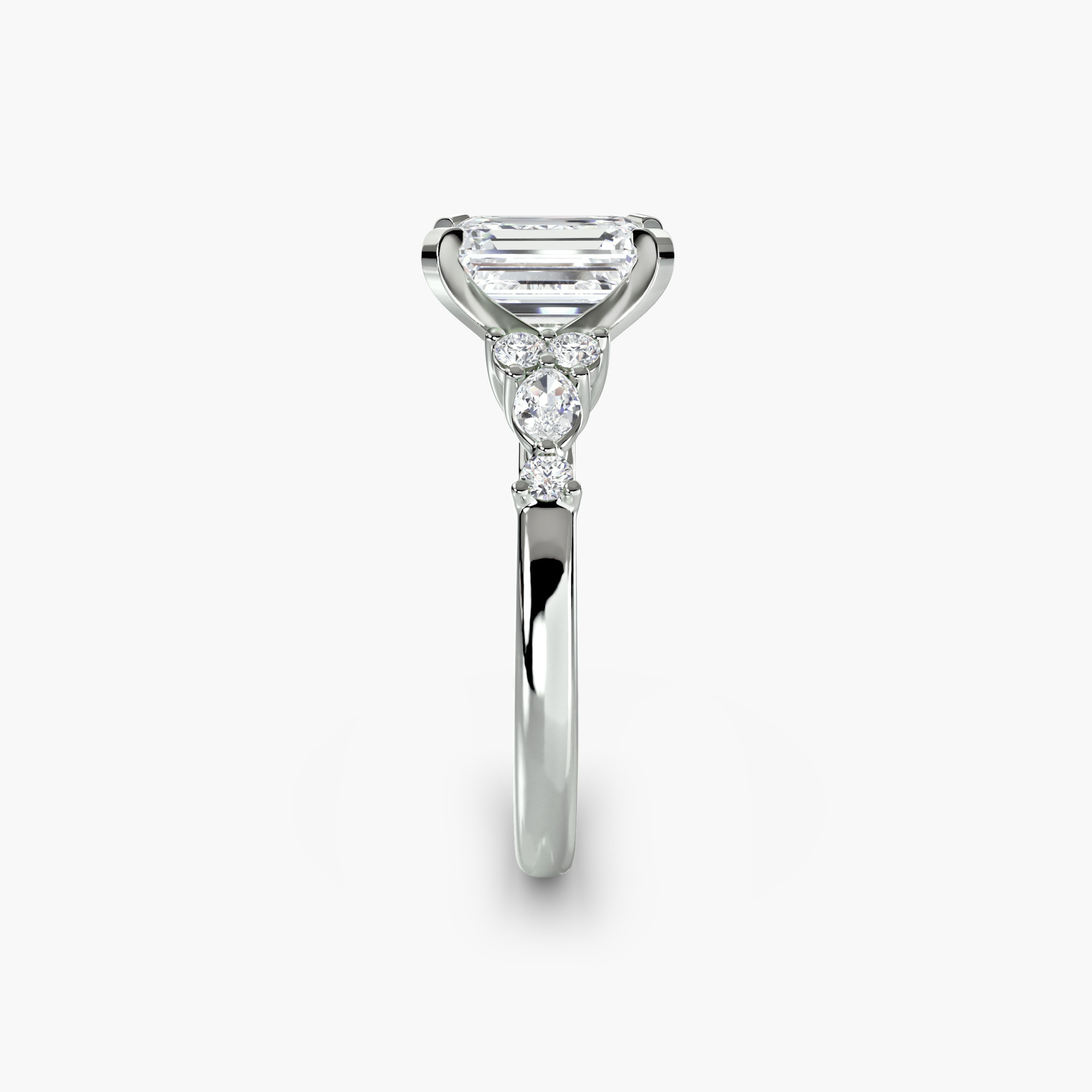 The Floral Accent Solitaire — görsel 2