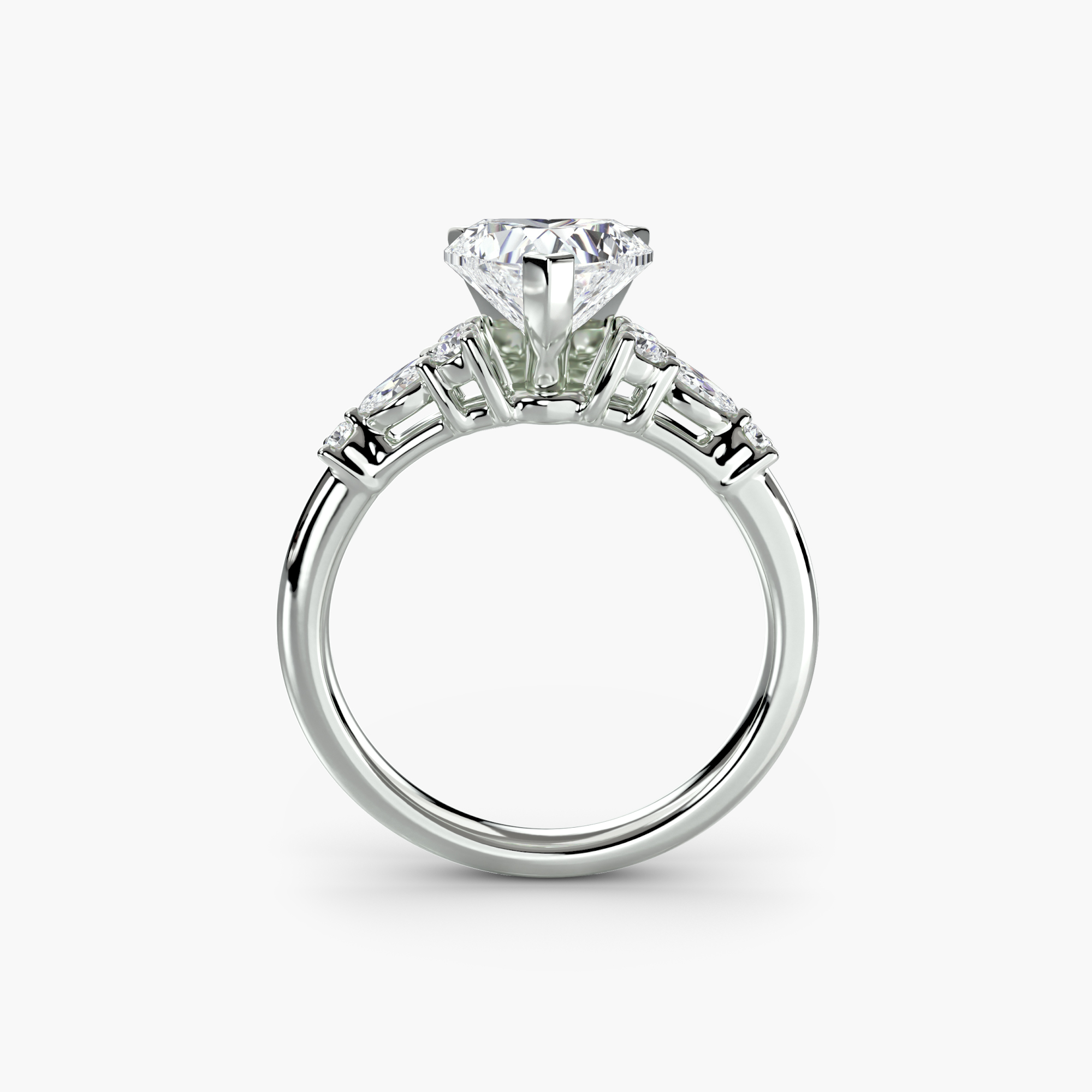The Floral Accent Solitaire — görsel 3