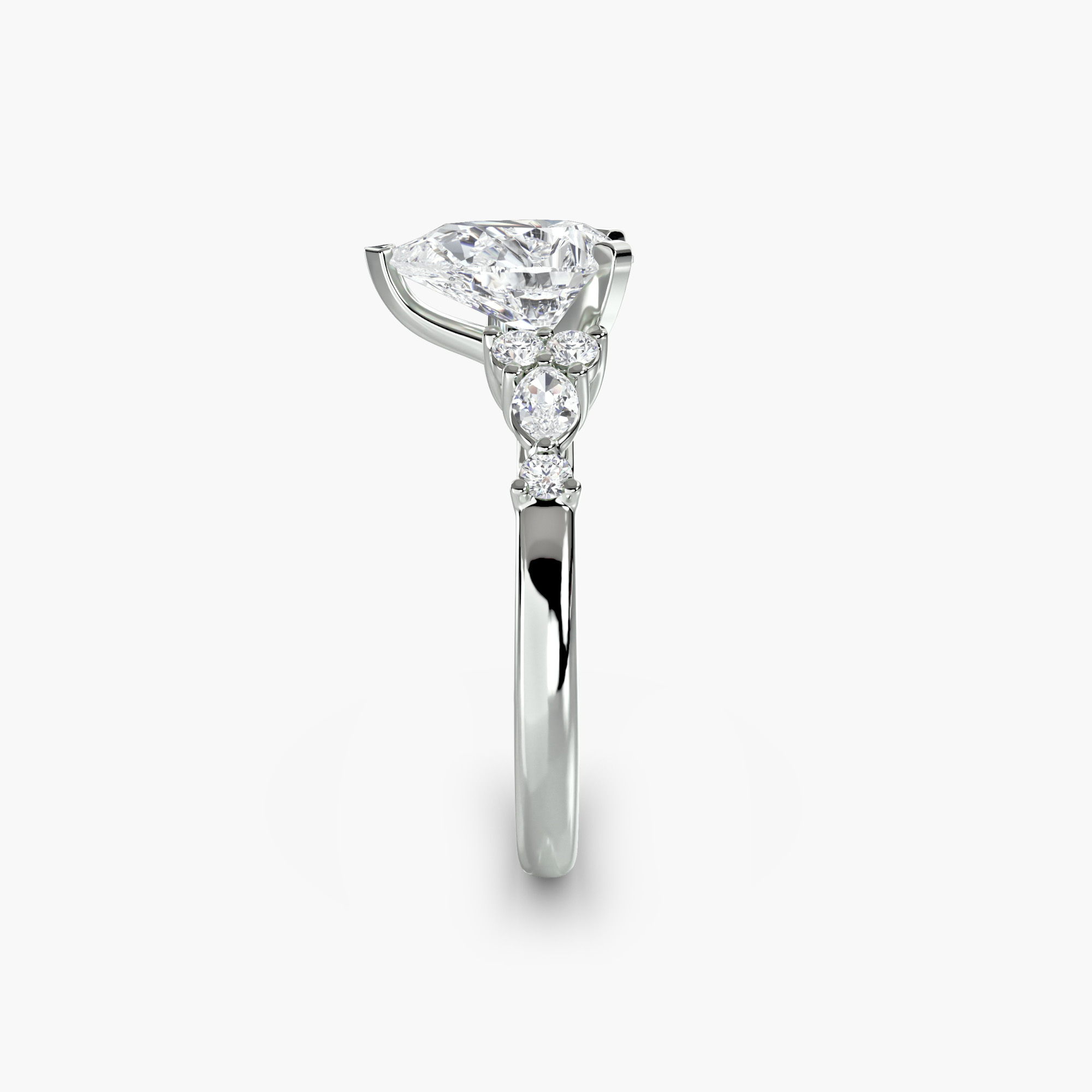 The Floral Accent Solitaire — görsel 2