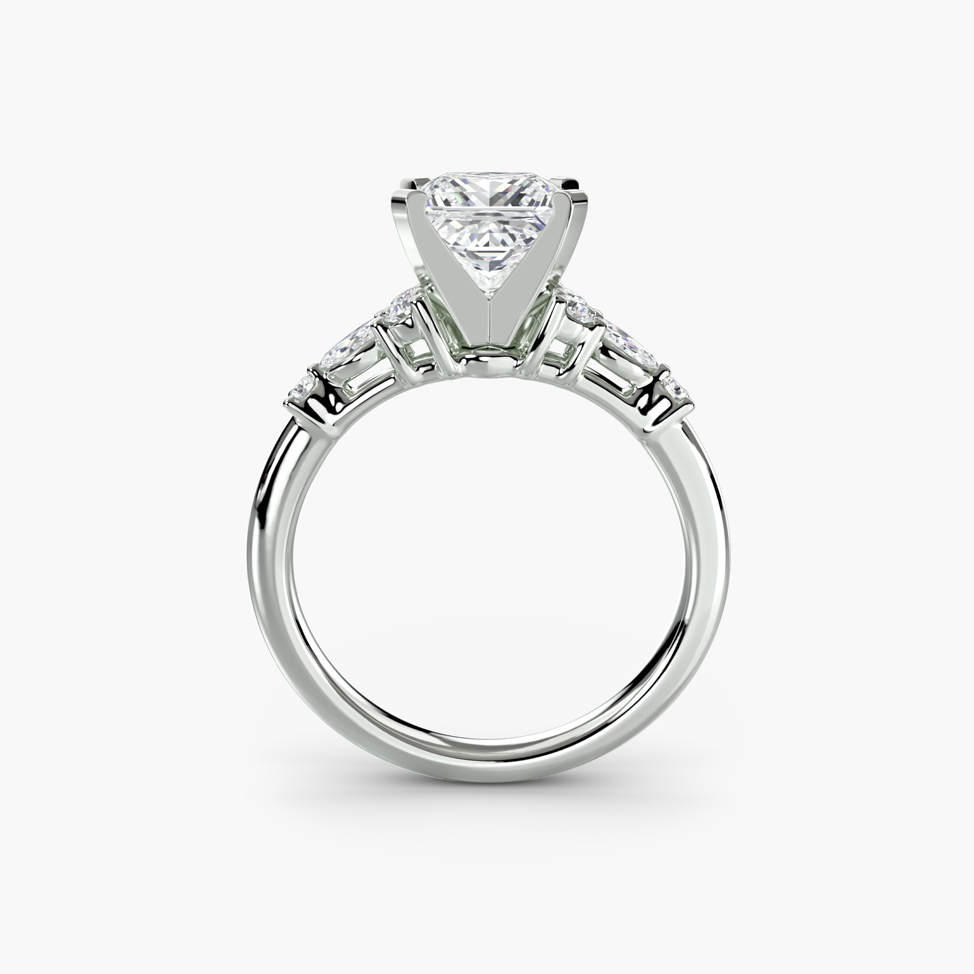 The Floral Accent Solitaire — görsel 3