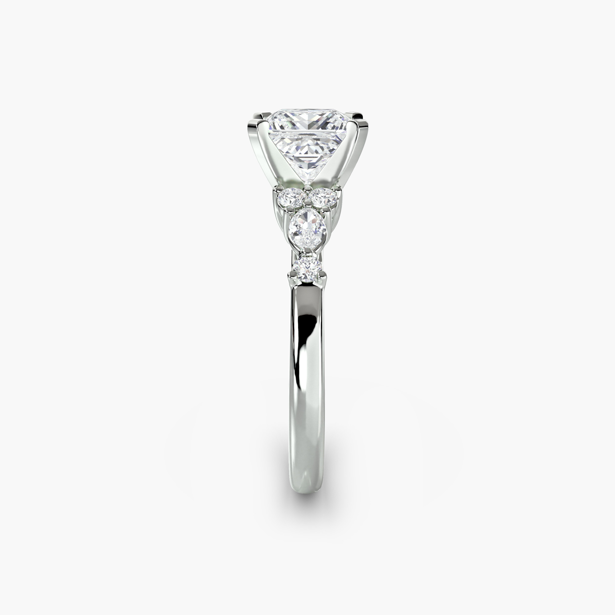 The Floral Accent Solitaire — görsel 2