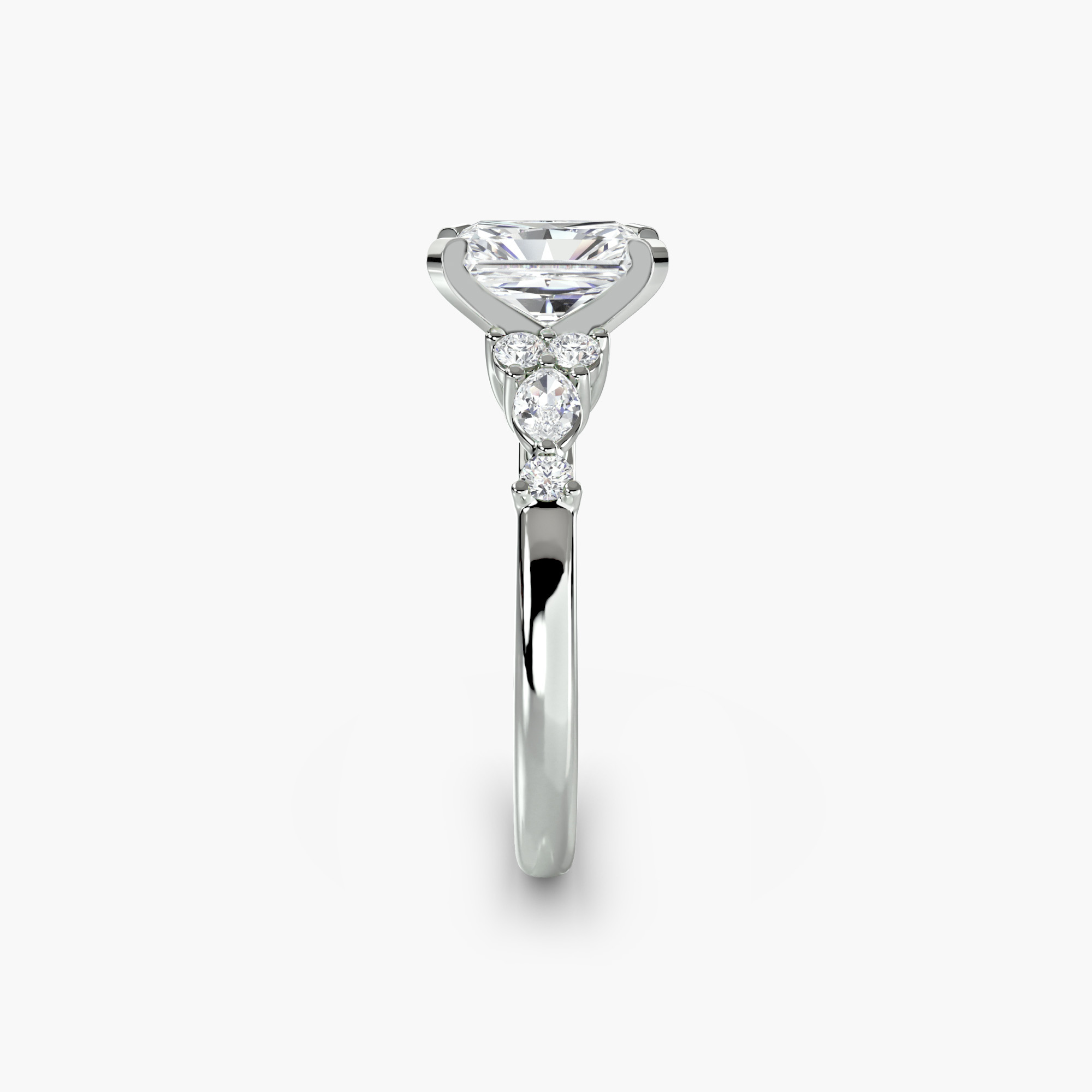 The Floral Accent Solitaire — görsel 2