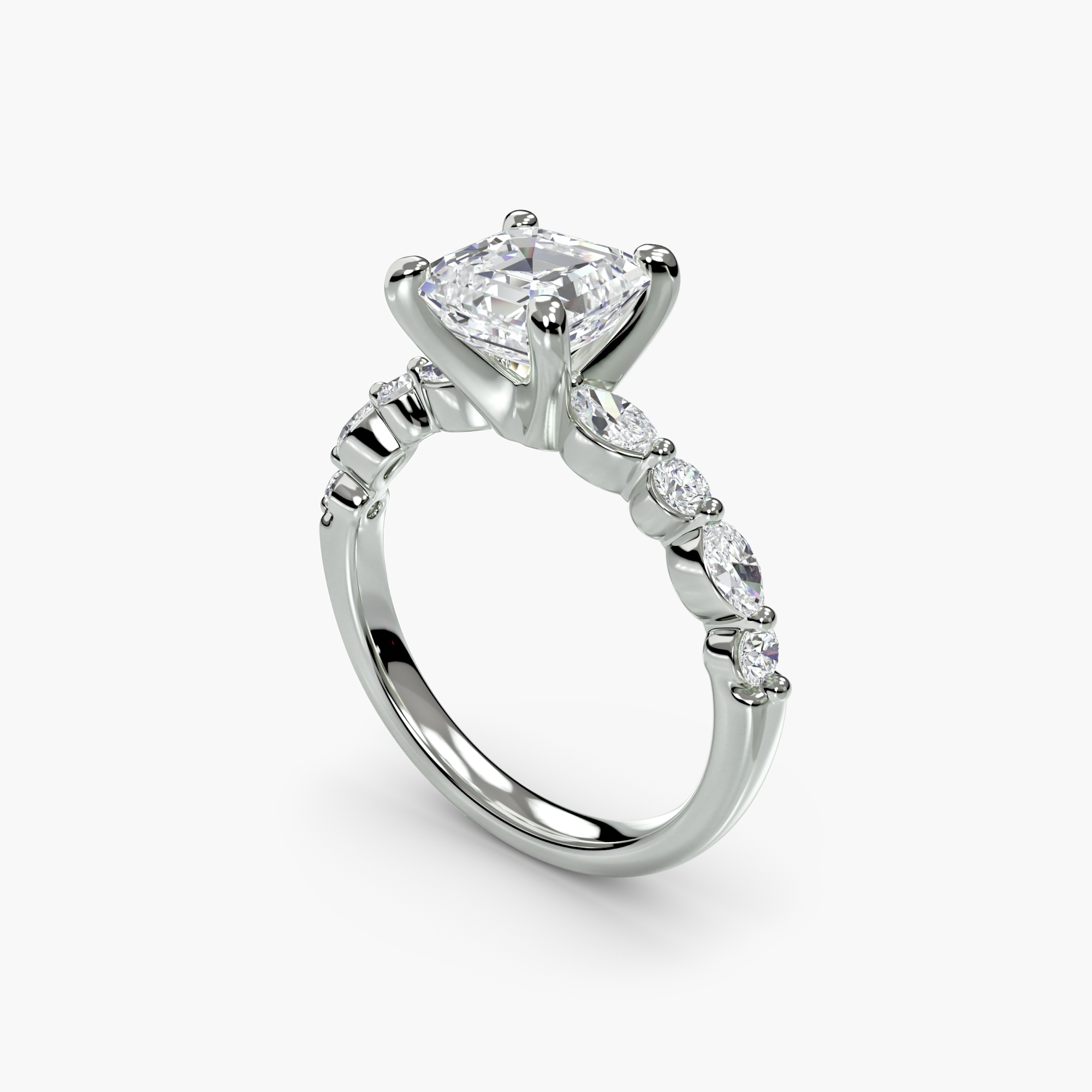 Solitaire with Eternity Pavé 2 — görsel 4