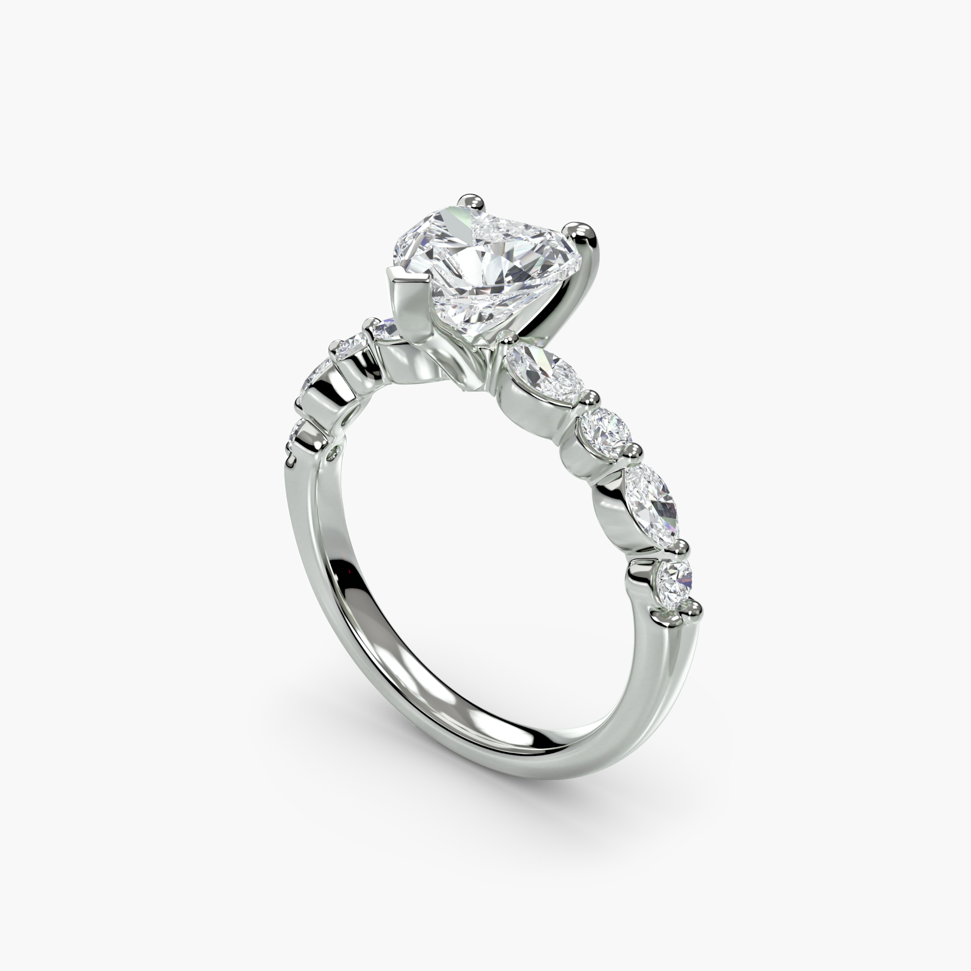 Solitaire with Eternity Pavé 2 — görsel 4