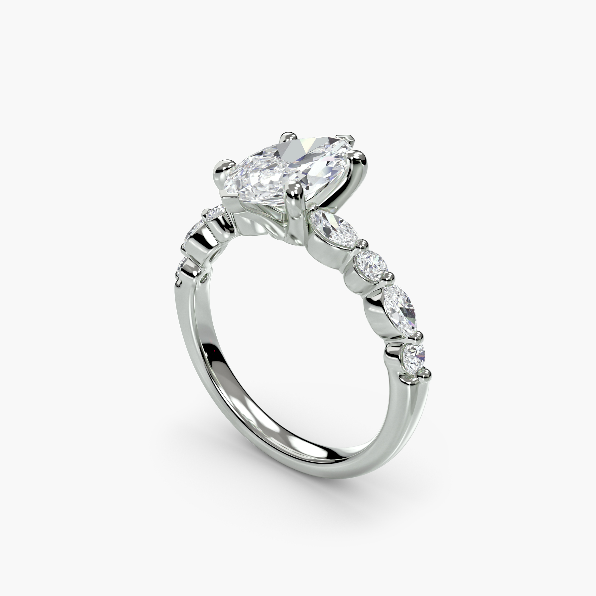 Solitaire with Eternity Pavé 2 — görsel 4