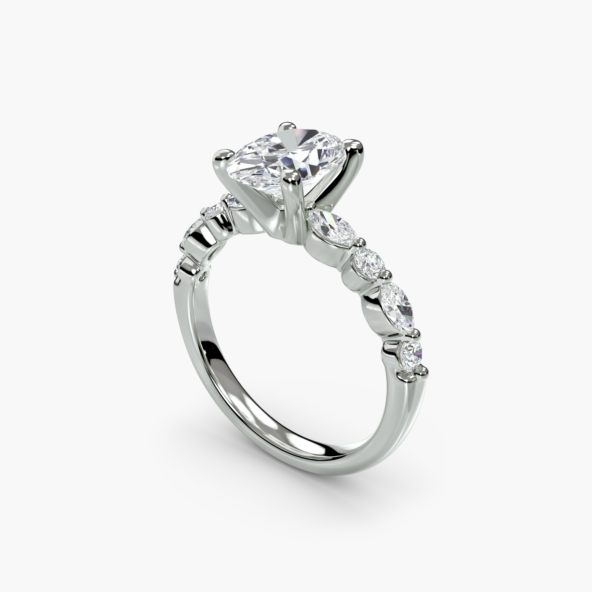 Solitaire with Eternity Pavé 2 — görsel 4