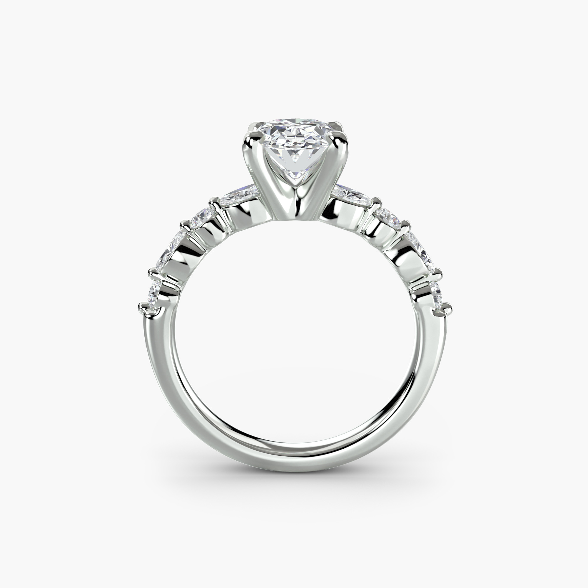 Solitaire with Eternity Pavé 2 — görsel 3