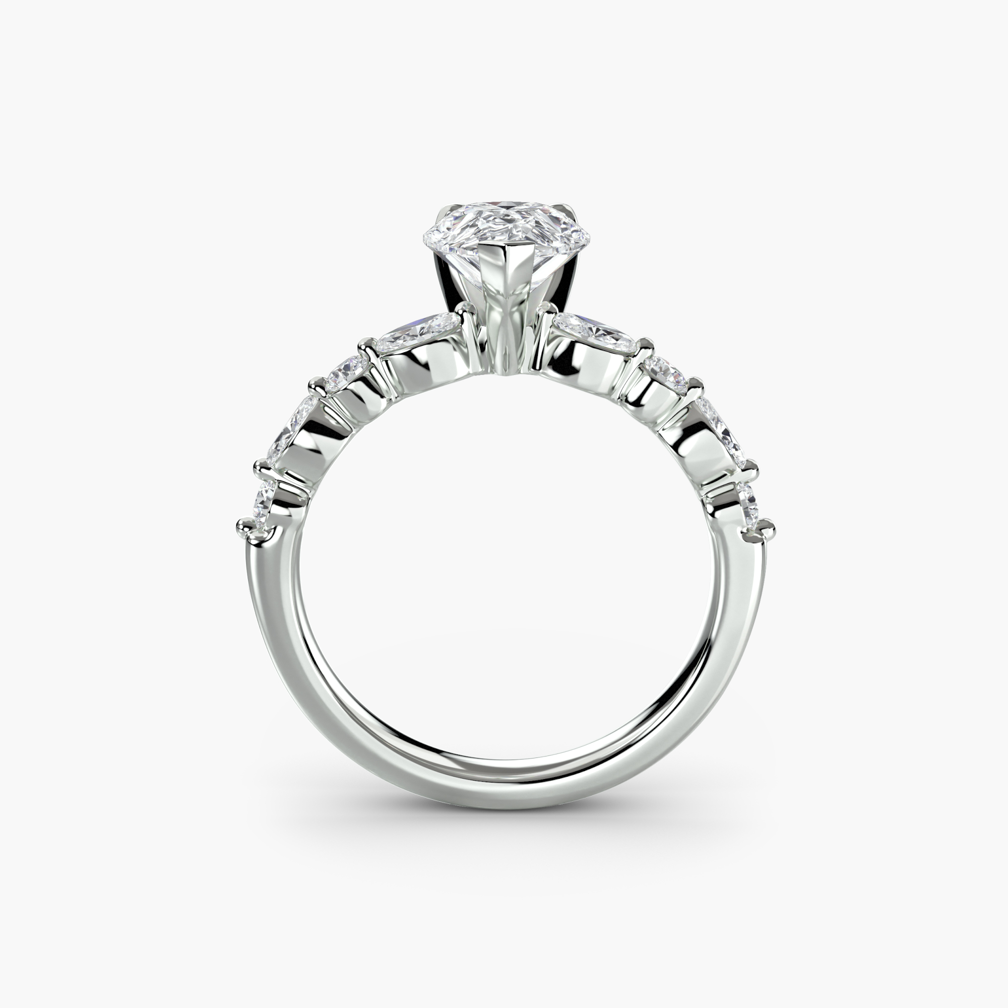 Solitaire with Eternity Pavé 2 — görsel 3