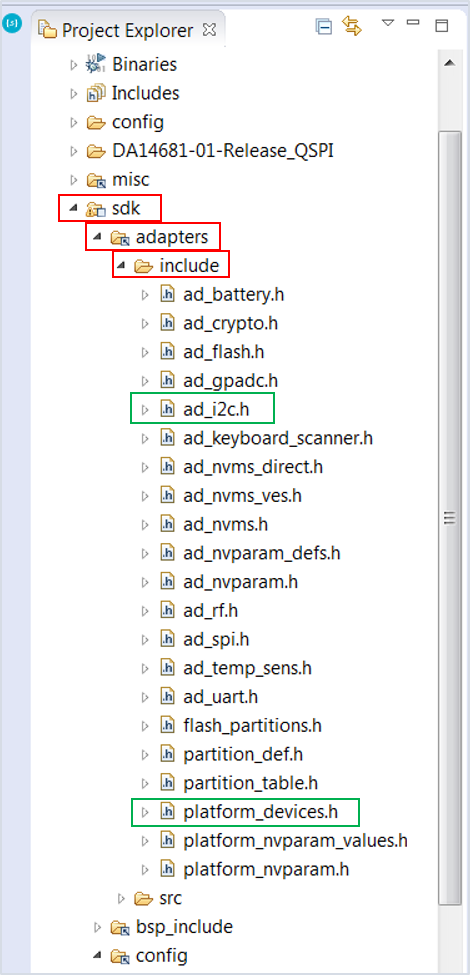 'Headers for I2C Adapters'