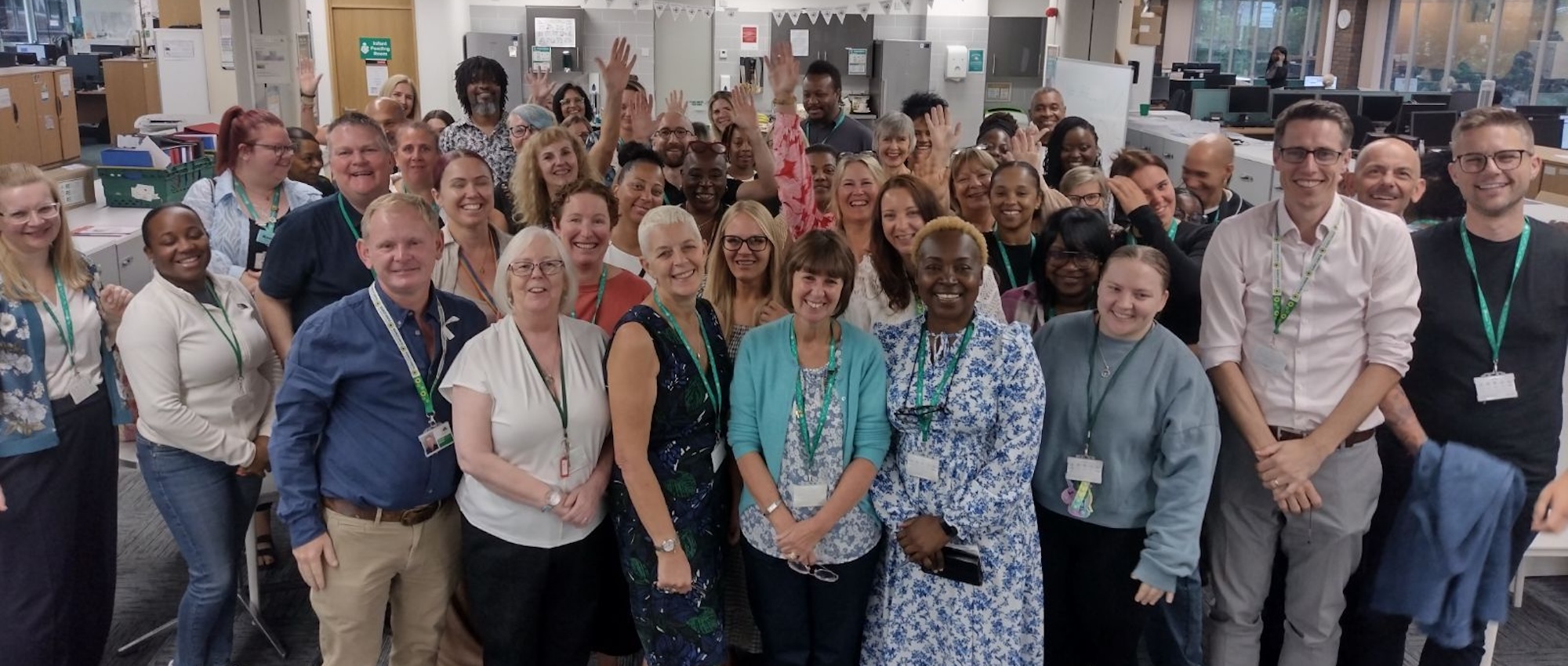 Staff at Sutton Council celebrate 'Good' Ofsted inspection