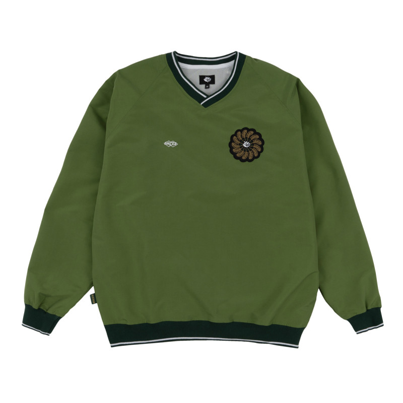 TRÈS TECH V NECK - FORREST GREEN