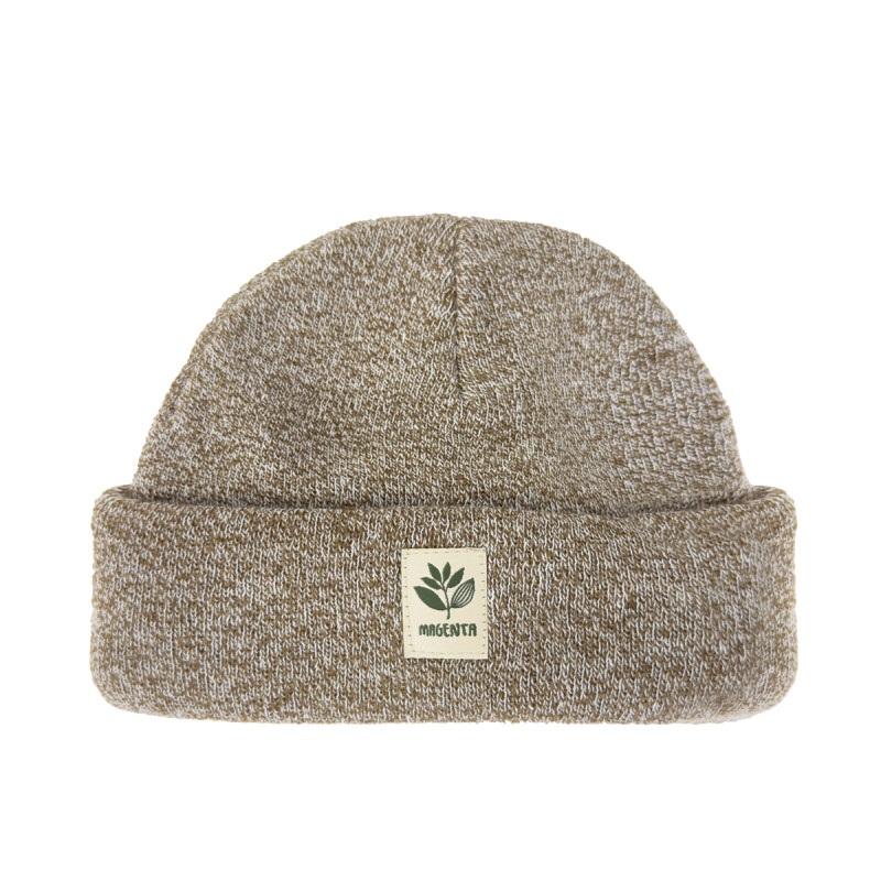 FAM BEANIE - HEATHER OATMEAL