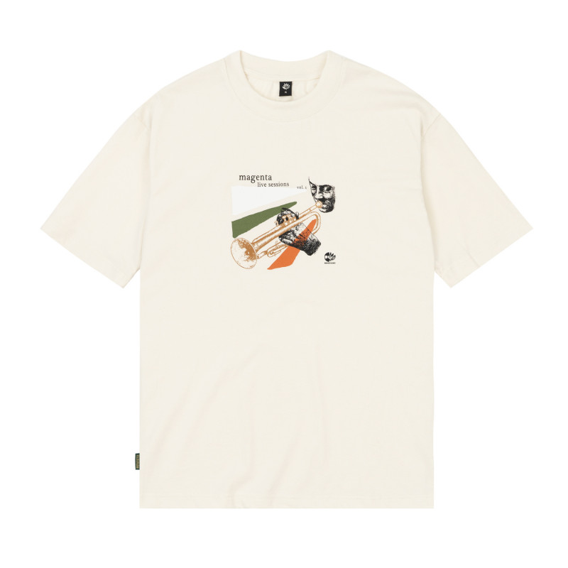 SESSIONS TEE - NATURAL
