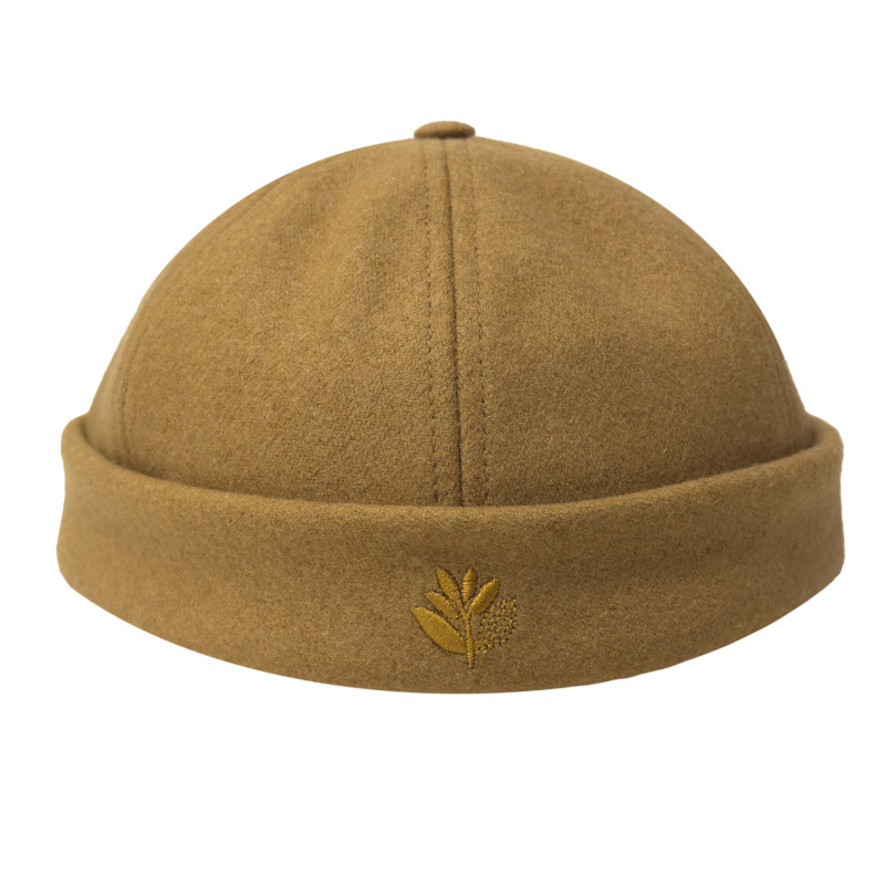 SAIL WOOL BEANIE - OCRA