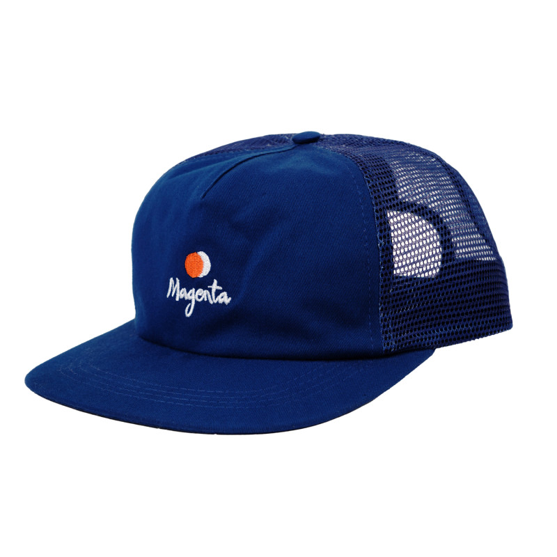 VISION TRUCKER HAT - DEEP BLUE