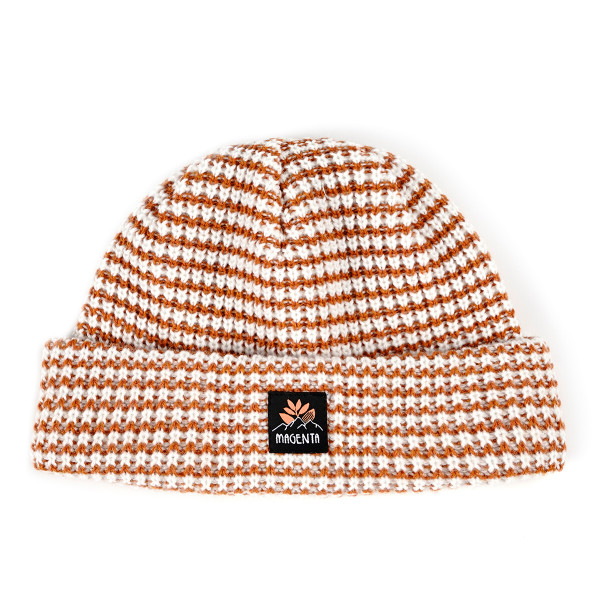STRIPE BEANIE - ORANGE