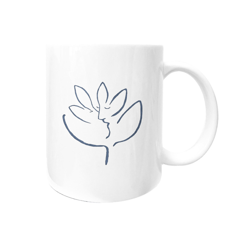 MUG LE BAISER - NATURAL