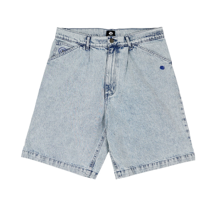 OG DENIM LONG SHORTS - WASHED