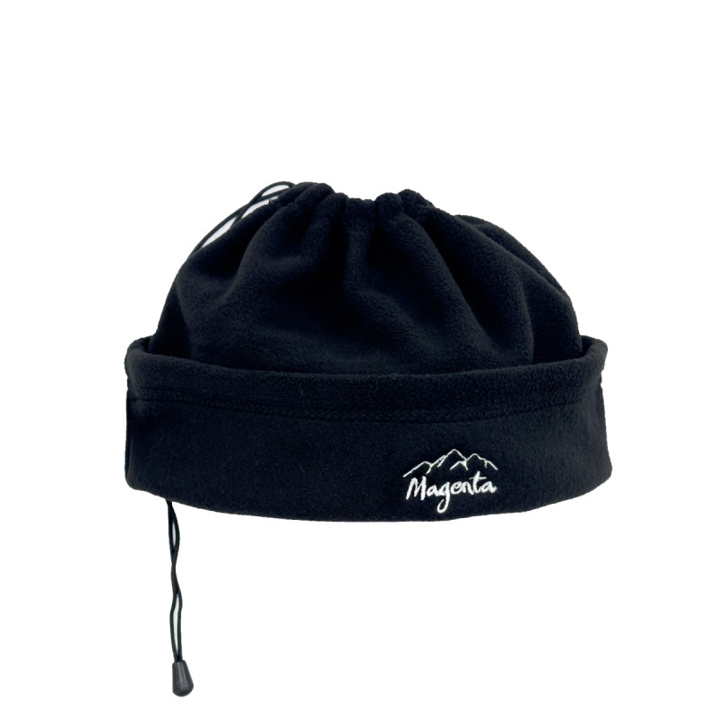 CONVERTIBLE FLEECE BEANIE - BLACK
