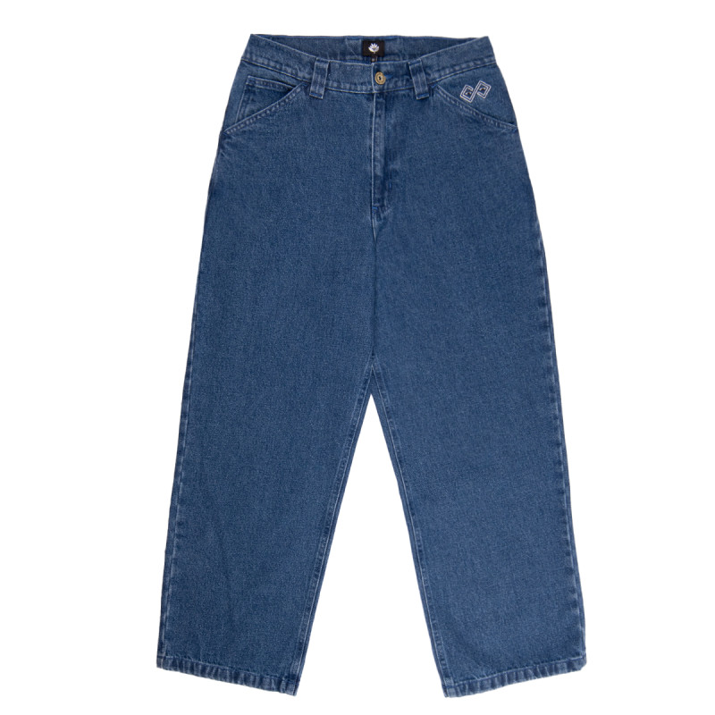 LEDGE DENIM PANTS - BLUE