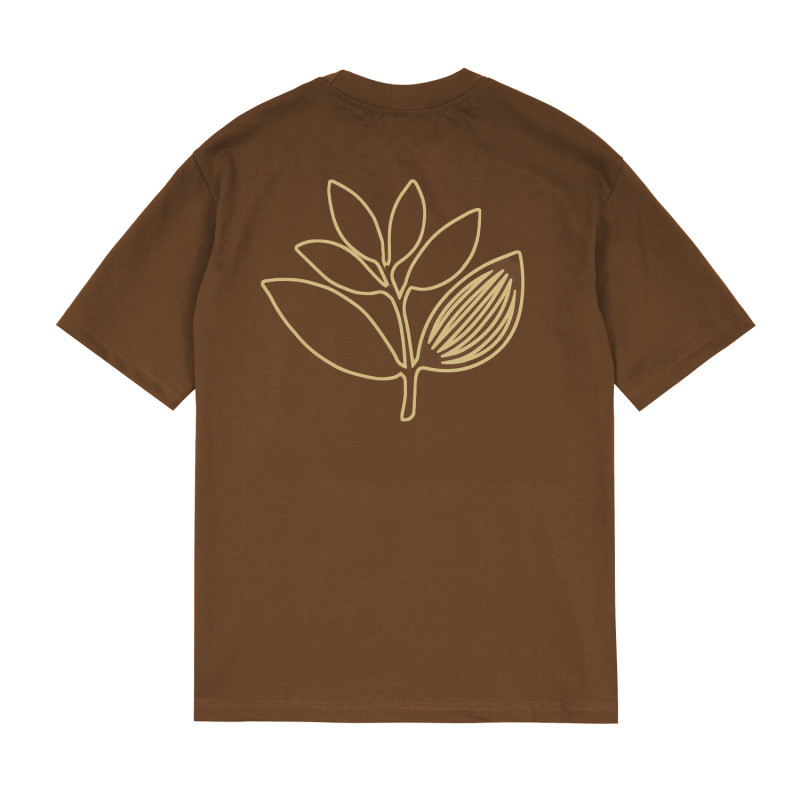 OUTLINE TEE - HAZELNUT