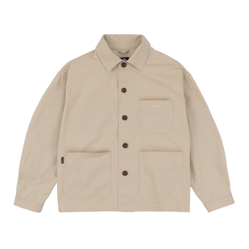 ATELIER RIPSTOP JACKET - NATURAL