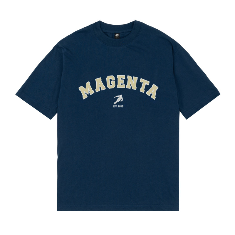 VARCITY TEE - NAVY BLUE
