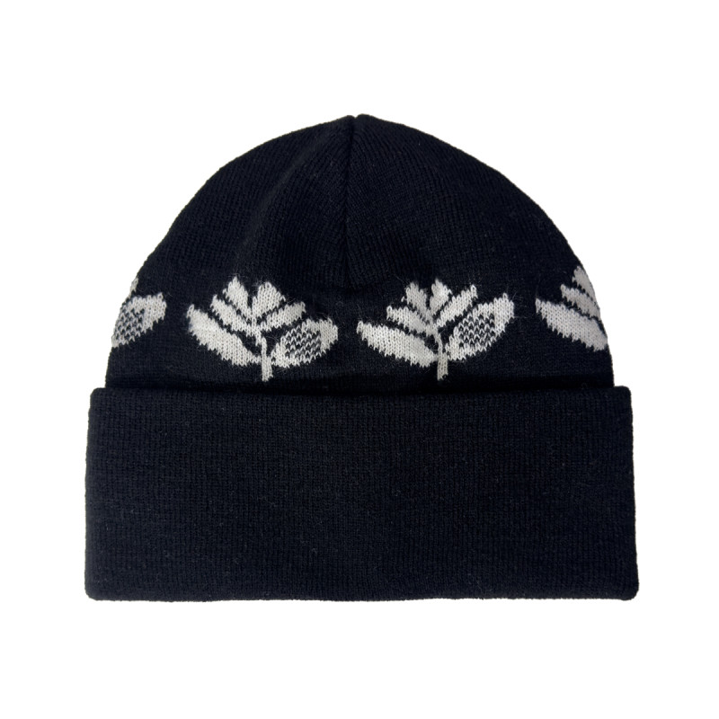 PLANT LONG BEANIE - BLACK