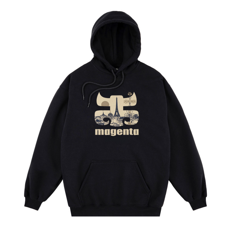 MAGENPATH HOODIE - BLACK