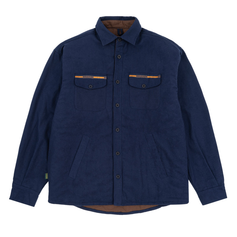 MAZE OVERSHIRT - NAVY
