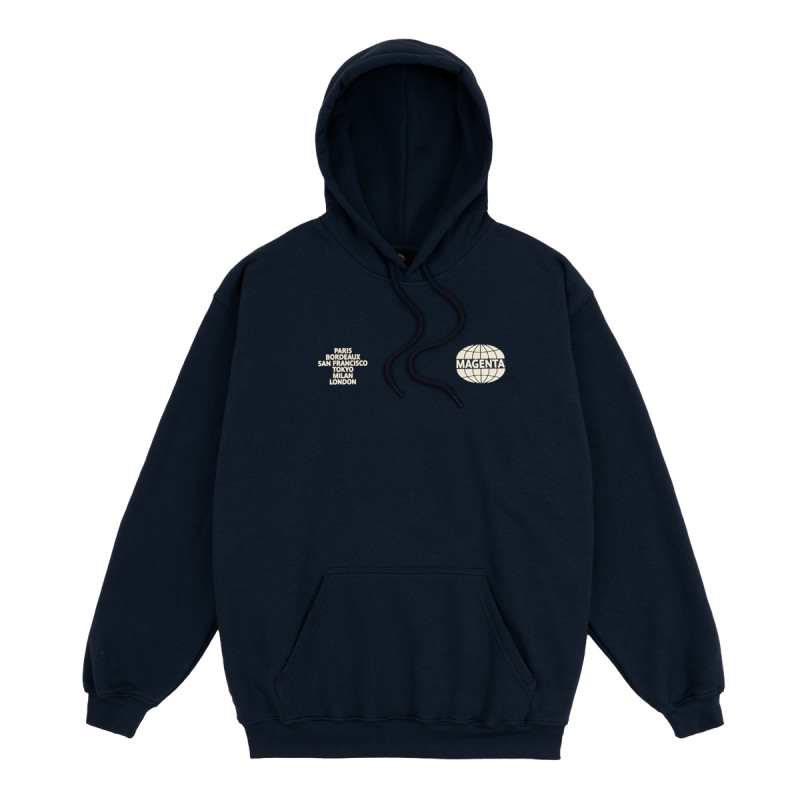 WORLD HOODIE - NAVY BLUE