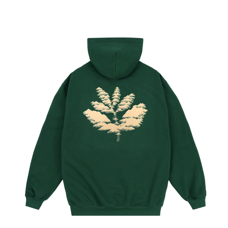 MOUNTAINS HOODIE - GREEN