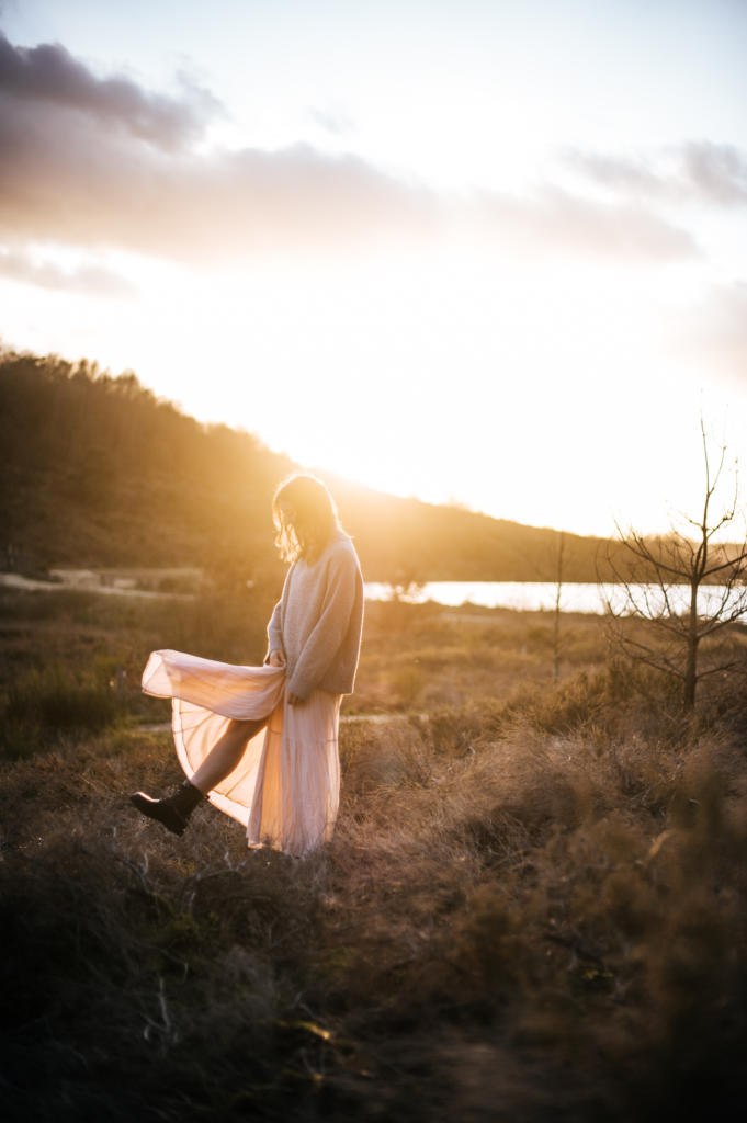 Portet fotografie golden hour