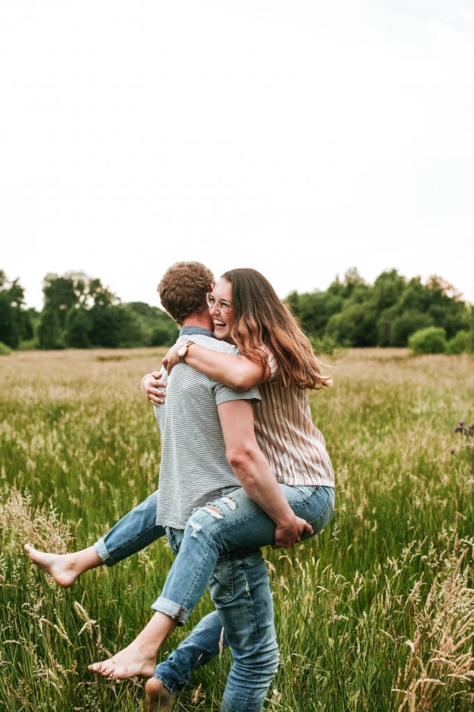 Loveshoot in de natuur