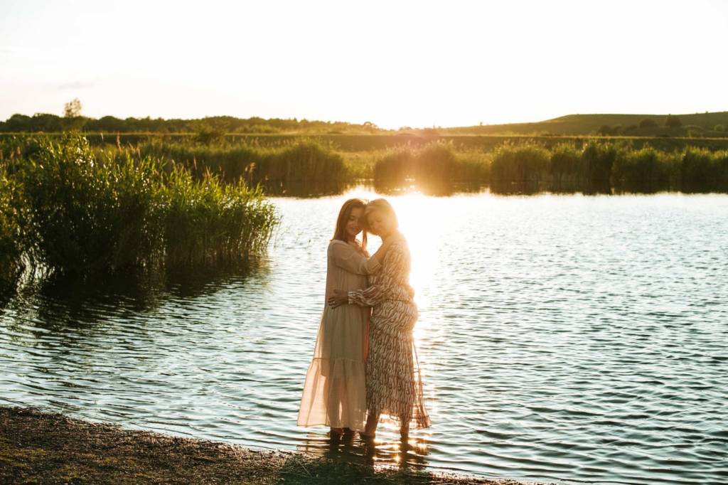 Mama en dochter shoot